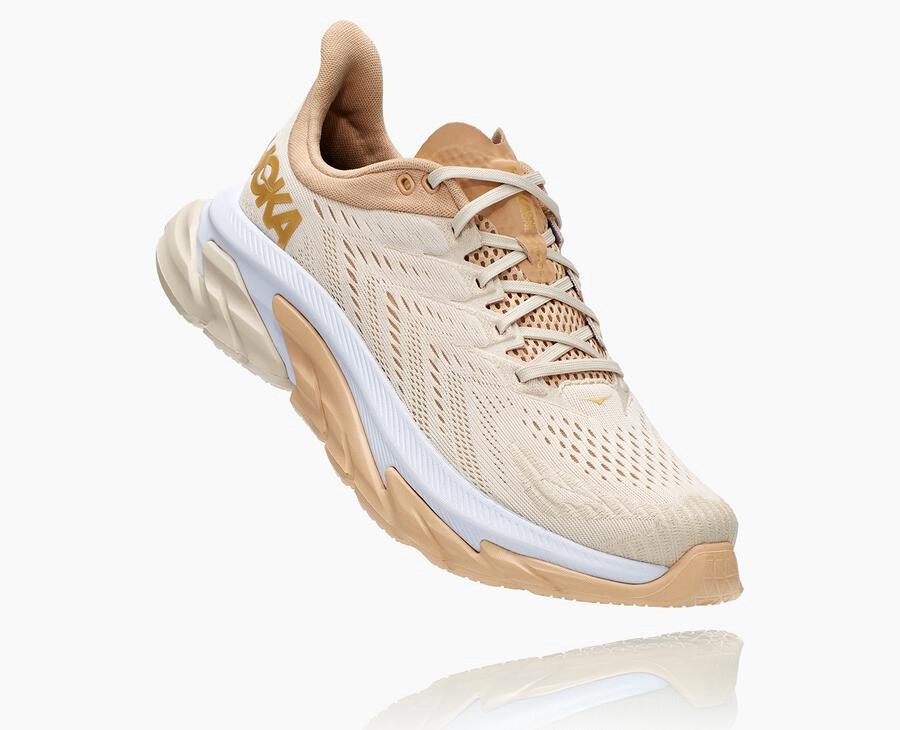 Zapatillas Running Hoka One One Hombre - Clifton Edge - Beige - WQY315726